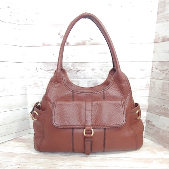 Cole Haan leather hobo satchel handbag